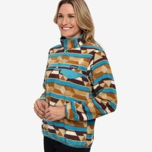 Patagonia Guatemalan Tango Synchilla Snap T Fleece Pullover